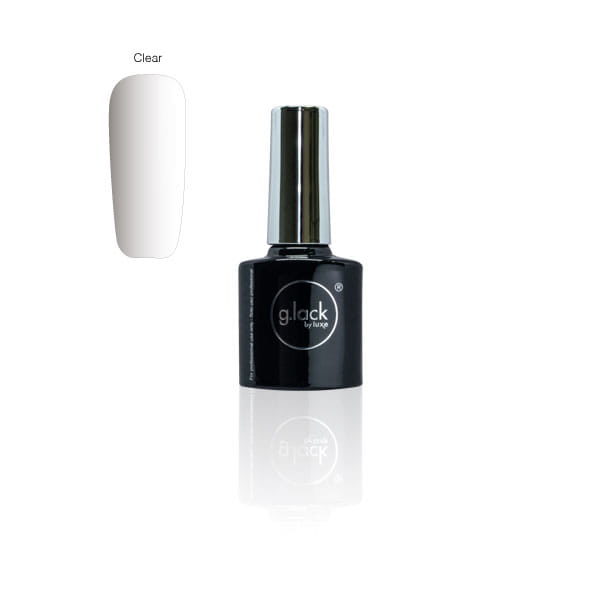 Semi-permanent Base rubber transparent Luxe Nails (13901) 8 ml. Vernis semi-permanent pour décoration d'ongles et nail art