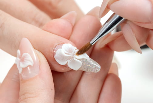 Pinceau nail art pour décoration d'ongles - produit onglerie