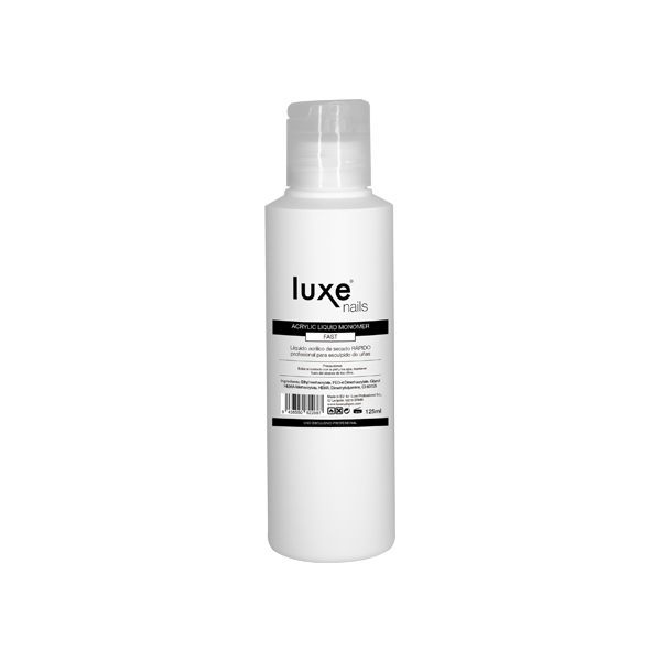 Liquide acrylique monomère professionnel Luxe Nails (125ml)