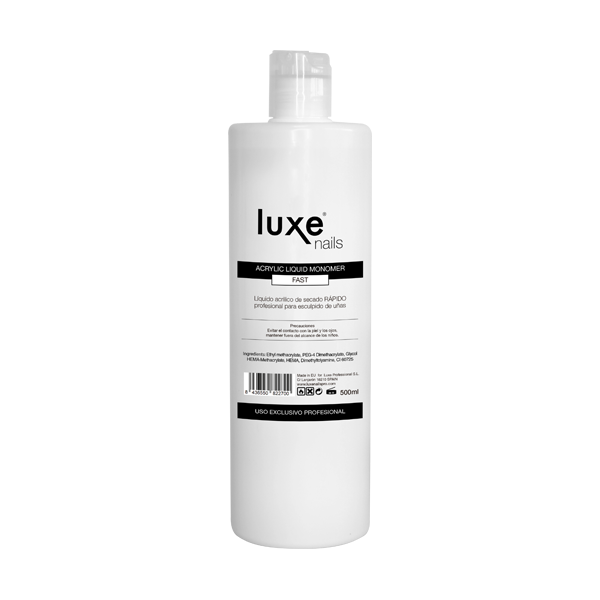 Liquide acrylique monomère professionnel Luxe Nails (500ml)