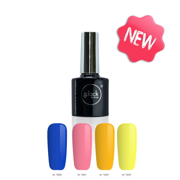 Semi-permanent g.lack Luxe Nails Positive vibes collection