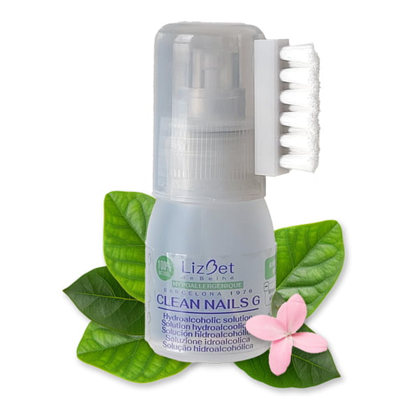 Clean Nails G - Soin de l'ongle naturel et artificiel - Nettoyage profond sans abîmer la manucure - Respect de la peau grâce à une formule sans allergènes - Barrière anti-bactérienne pour prévenir les infections - Blanchiment visible des ongles jaunis - Protection de la tenue du gel, semi-permanent ou acrygel